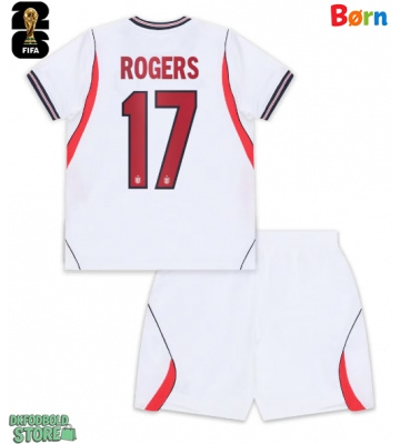 England Morgan Rogers #17 Replika Babytøj Hjemmebanesæt Børn VM 2026 Kortærmet (+ Korte bukser)